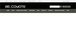 Desktop Screenshot of becoyote.com